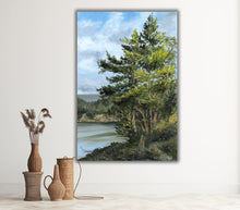 Load image into Gallery viewer, Towards Tunstall Bay, Bowen Island, British Columbia, Fine Art Canvas Prints