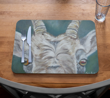 Load image into Gallery viewer, Baby Goat Placemat (Vegan Leather) by Marie Neys