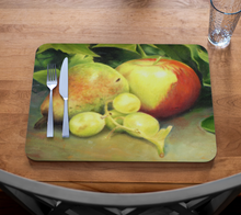 Load image into Gallery viewer, Power of 3 Placemat (Vegan Leather) by Marie Neys