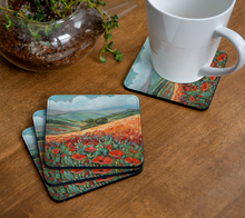 Load image into Gallery viewer, Orange Glow, Coasters by Marie Neys Coasters