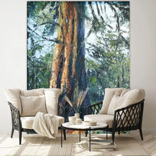 Load image into Gallery viewer, Ancient Cedar, Bowen Island, Fine Art Canvas Print