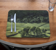 Load image into Gallery viewer, In The Valley Placemat (Vegan Leather) by Marie Neys