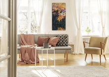 Load image into Gallery viewer, Summer's Smile - Daisies Reflected Acrylic on Canvas 30 x 15