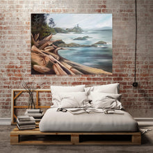 Load image into Gallery viewer, Great Day at the Cape, Cape Roger Curtis, Bowen Island, BC, Fine Art Canvas Print