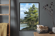 Load image into Gallery viewer, Towards Tunstall Bay, Bowen Island, British Columbia, Fine Art Canvas Prints