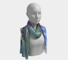 Load image into Gallery viewer, Scarf (Long) - Purple Iris