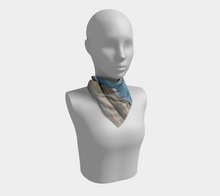 Load image into Gallery viewer, Scarf (Square) - Broken Islands w Logs