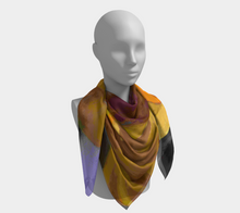 Load image into Gallery viewer, Scarf (Square) - Brown Eyed Susan Filtered