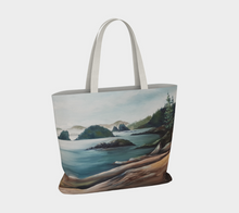 Load image into Gallery viewer, Broken Islands w Logs - Large Tote