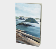 Load image into Gallery viewer, Broken Islands w Logs - Note book Small