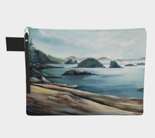 Load image into Gallery viewer, Broken Islands w Logs -Zipper Carry All
