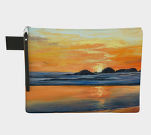 Load image into Gallery viewer, West Coast Sunset - Zipper Carry All