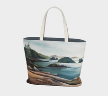 Load image into Gallery viewer, Broken Islands w Logs - Large Tote
