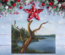 Load image into Gallery viewer, Arbutus on Fairweather, Bowen Island, BC, Original Oil-Framed