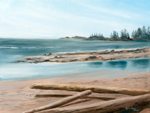 Load image into Gallery viewer, Balancing Act, Florencia Bay, BC, Original Oil on Canvas