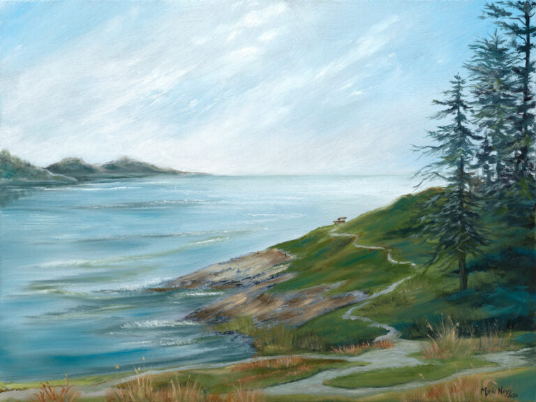 Find Your Way, West Coast of British Columbia, Original Oil on Canvas