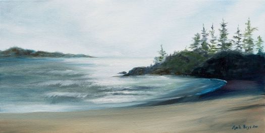 Tofino Dreams, Vancouver Island, British Columbia, Original Oil on Gallery Wrap Canvas