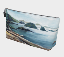 Load image into Gallery viewer, Broken Islands w Logs -Make Up Bag