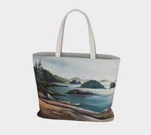 Load image into Gallery viewer, Broken Islands w Logs - Large Tote
