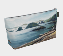 Load image into Gallery viewer, Broken Islands w Logs -Make Up Bag