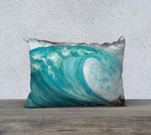 Load image into Gallery viewer, Make Some Waves -14 x 20 Pillow Case
