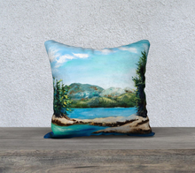 Load image into Gallery viewer, Broken Islands 2 - 18 x 18 Pillow