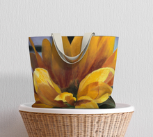 Load image into Gallery viewer, Brown Eyed Susan Large Tote