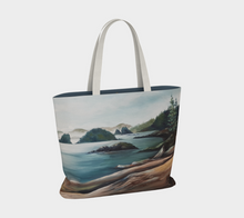 Load image into Gallery viewer, Broken Islands w Logs - Large Tote
