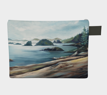 Load image into Gallery viewer, Broken Islands w Logs -Zipper Carry All