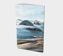Load image into Gallery viewer, Broken Islands w Logs - Note book Small