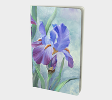 Load image into Gallery viewer, Purple Iris Small Journal
