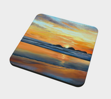 Load image into Gallery viewer, West Coast Glow, British Columbia- Coaster by Marie Neys
