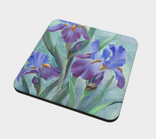 Load image into Gallery viewer, Bearded Iris by Marie Neys Coaster
