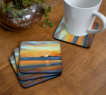 Load image into Gallery viewer, West Coast Glow, British Columbia- Coaster by Marie Neys
