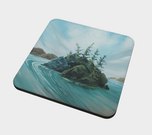 Load image into Gallery viewer, Heartland Island, British Columbia - Coaster by Marie Neys
