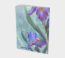 Load image into Gallery viewer, Purple Iris Large Journal
