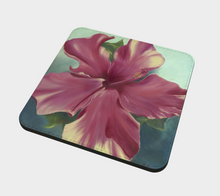 Load image into Gallery viewer, Pink Hibiscus, - Coasters by Marie Neys Coasters
