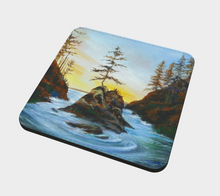 Load image into Gallery viewer, Crooked Tree Inlet, British Columbia - Coaster by Marie Neys
