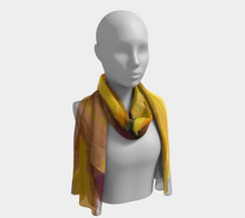 Load image into Gallery viewer, Scarf (Long) - Brown Eyed Susan Filtered
