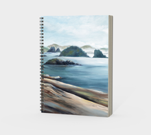 Load image into Gallery viewer, Broken Islands w Logs - Notebook
