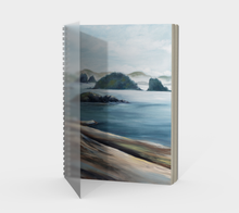 Load image into Gallery viewer, Broken Islands w Logs - Notebook
