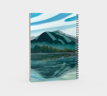 Load image into Gallery viewer, Mountains and Mist Spiral Note Book by Marie Neys
