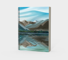Load image into Gallery viewer, Mountains and Mist Spiral Note Book by Marie Neys
