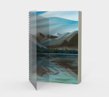 Load image into Gallery viewer, Mountains and Mist Spiral Note Book by Marie Neys
