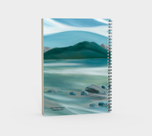 Load image into Gallery viewer, Bowen Island -Up Howe Sound Spiral Note book by Marie Neys
