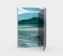 Load image into Gallery viewer, Bowen Island -Up Howe Sound Spiral Note book by Marie Neys
