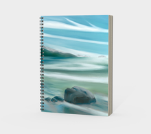 Load image into Gallery viewer, Bowen Island -Up Howe Sound Spiral Note book by Marie Neys
