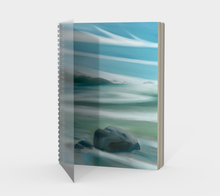 Load image into Gallery viewer, Bowen Island -Up Howe Sound Spiral Note book by Marie Neys
