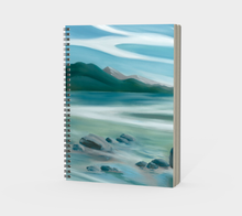 Load image into Gallery viewer, Beautiful Bowen Island Spiral Notebook by Marie Neys
