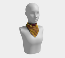 Load image into Gallery viewer, Scarf (Square) - Brown Eyed Susan Filtered

